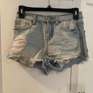 Mudd denim high waisted shorts